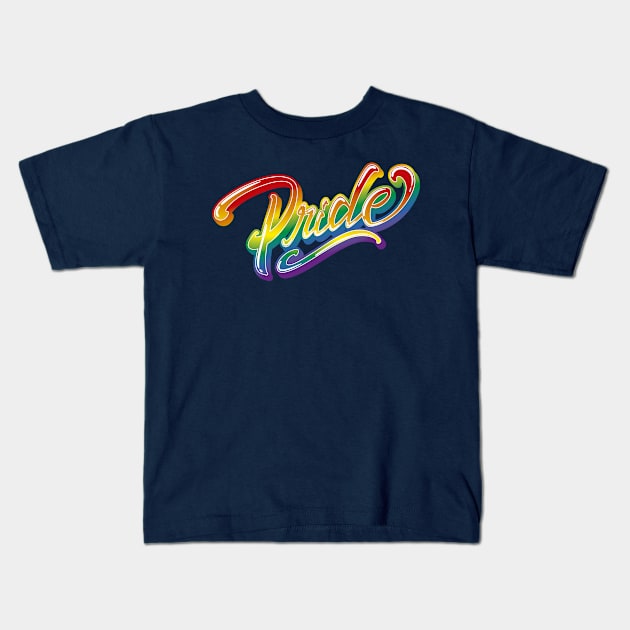 Pride - LGBTIQ+ Community - Equality Kids T-Shirt by Hounds_of_Tindalos